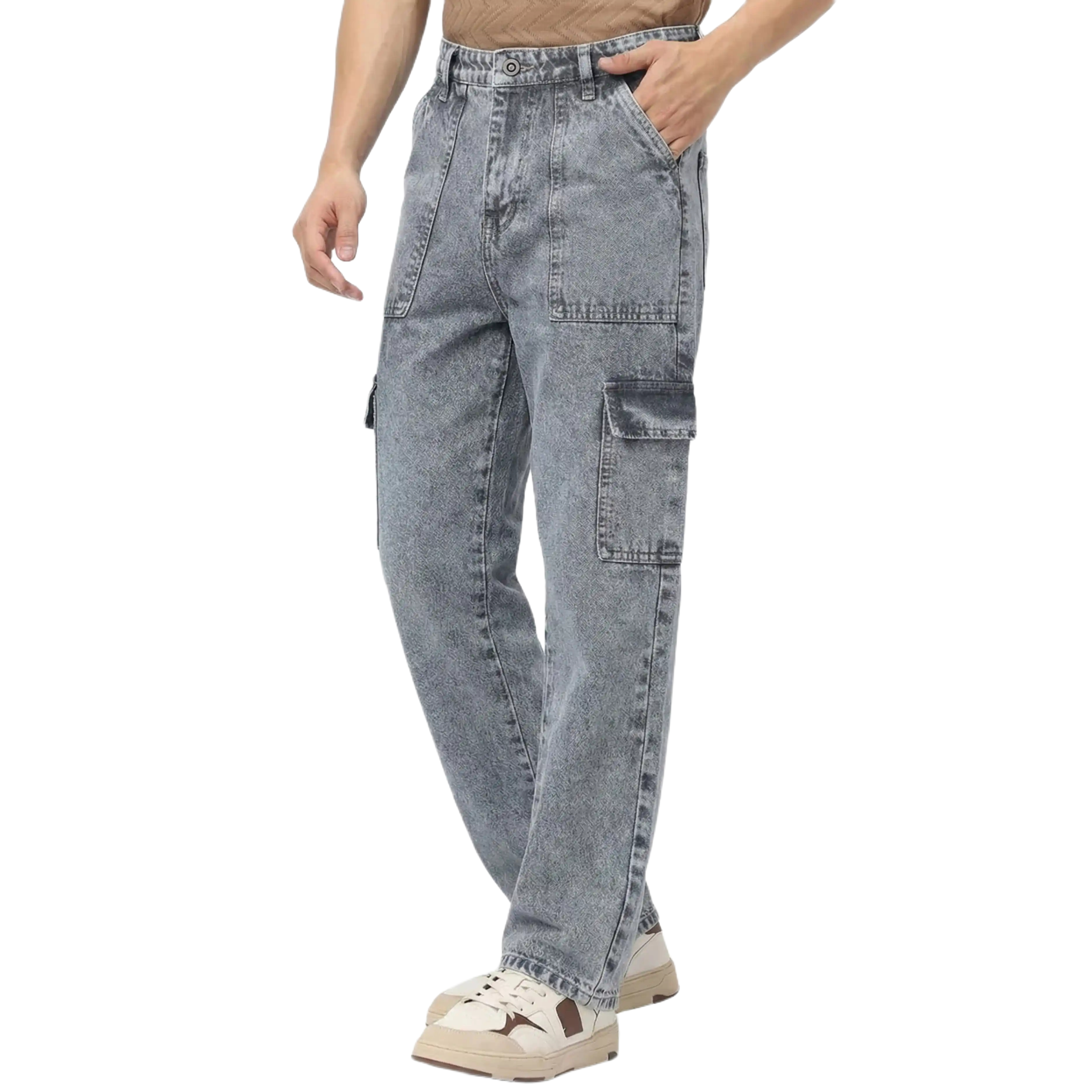 Six Pocket Relaxed Jeans
