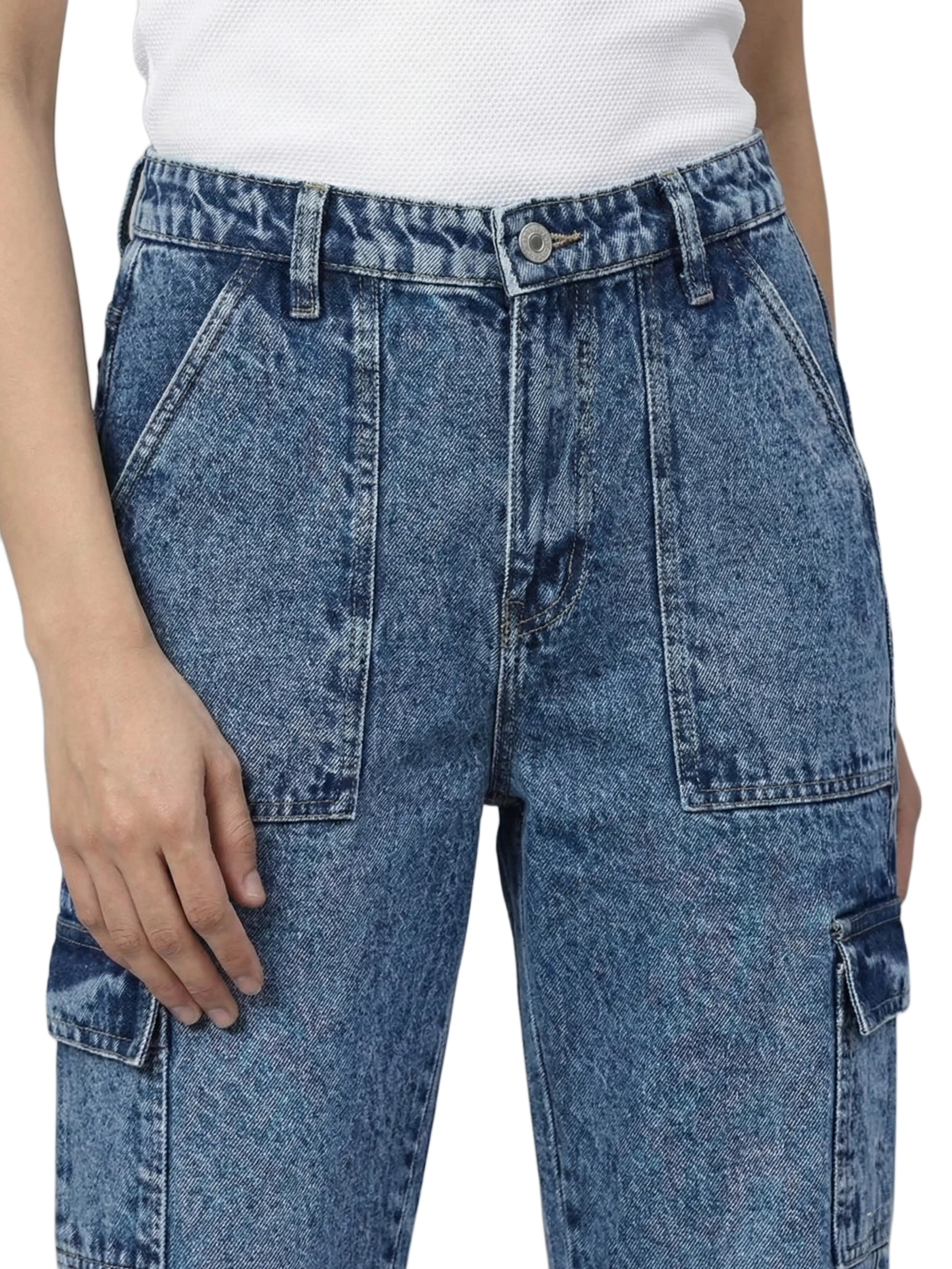 Six Pocket Relaxed Jeans