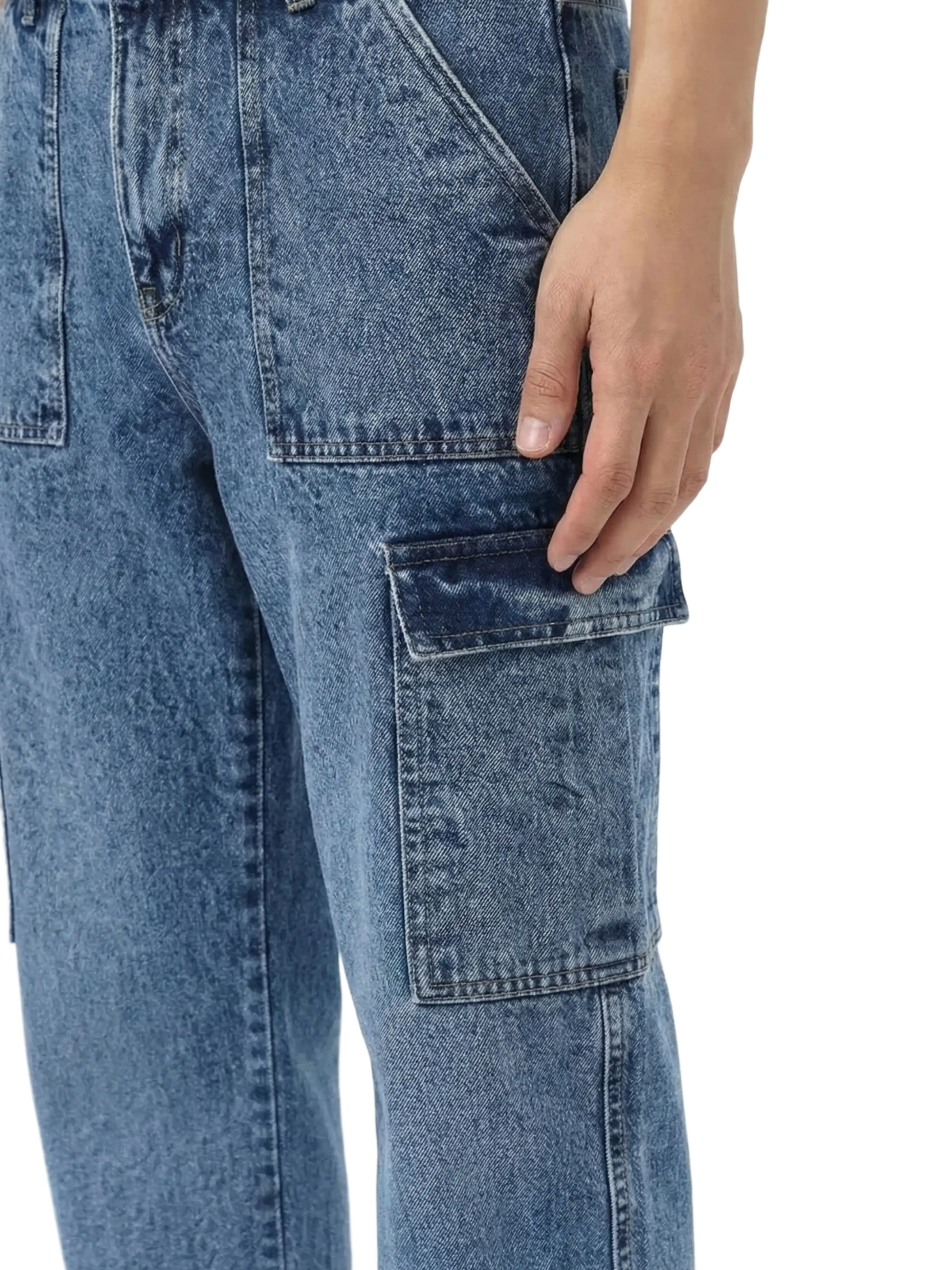 Six Pocket Relaxed Jeans