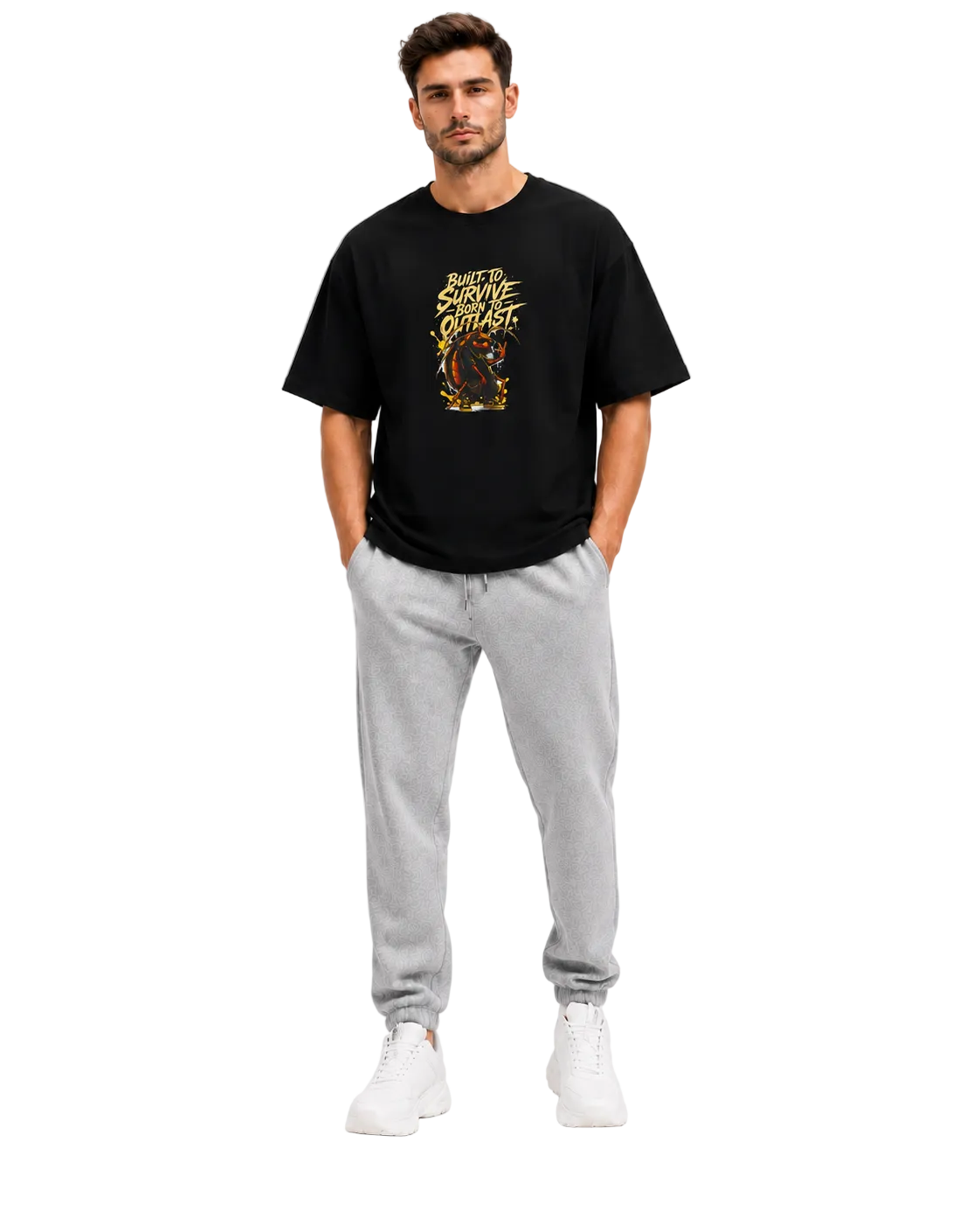 BUILT TO SURVIVE Oversized T-Shirt