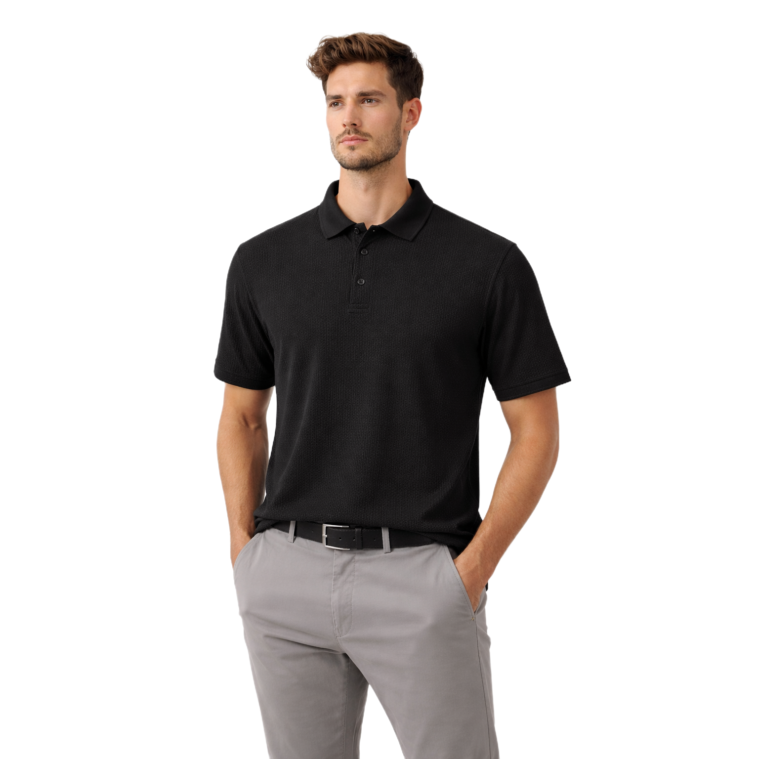 Premium Textured Polo