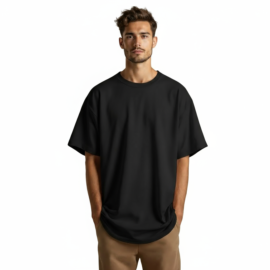 Textured Oversized Tee