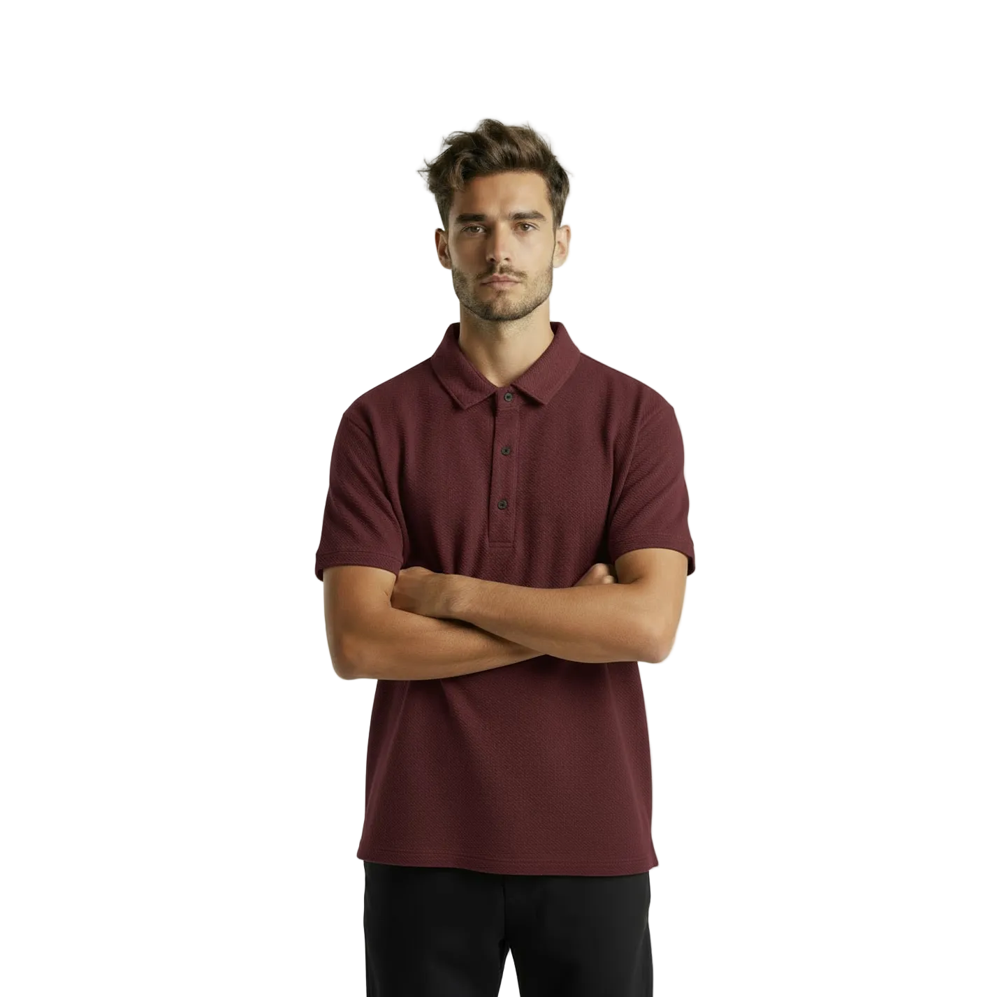 Structured Texture Polos
