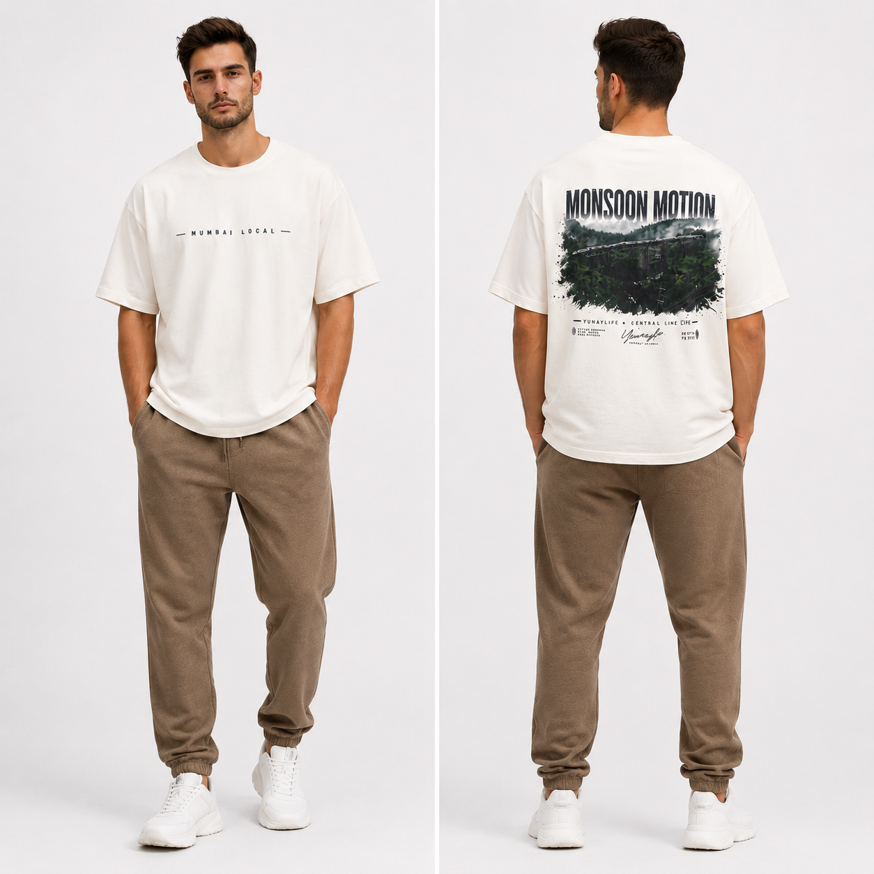 Monsoon Motion Oversized T-shirt
