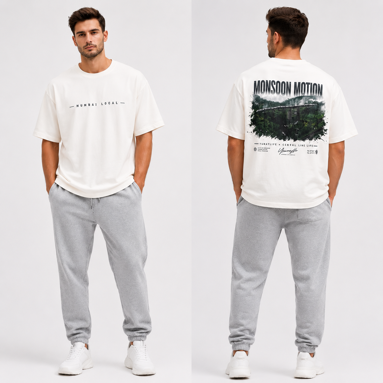 Monsoon Motion Oversized T-shirt