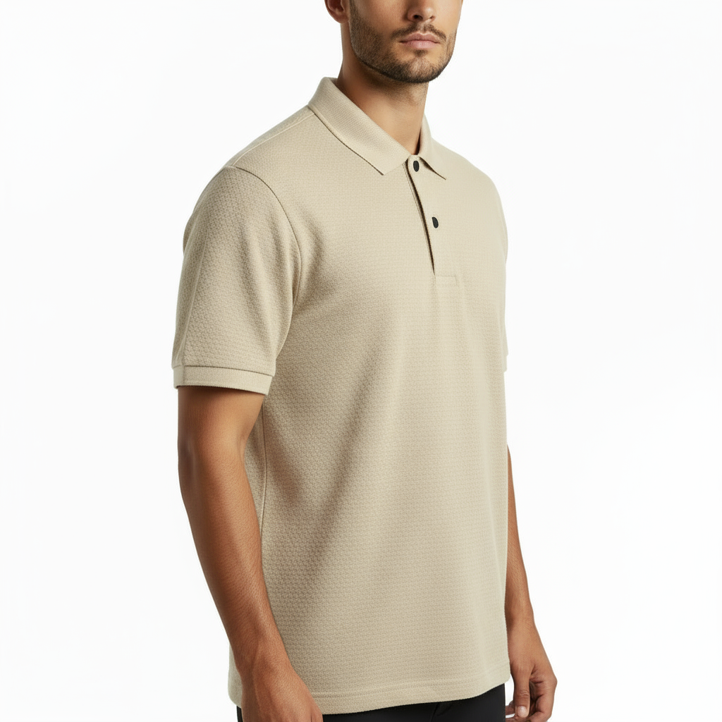 Honeycomb Textured Polo