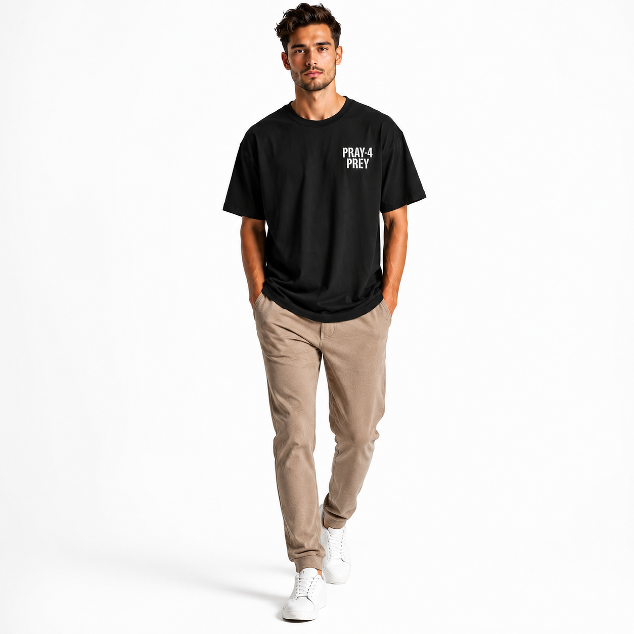 Pray For Prey Oversized T-shirt