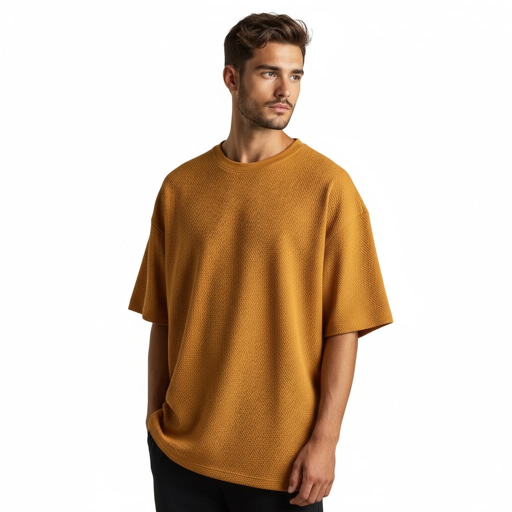 Textured Oversized Tee