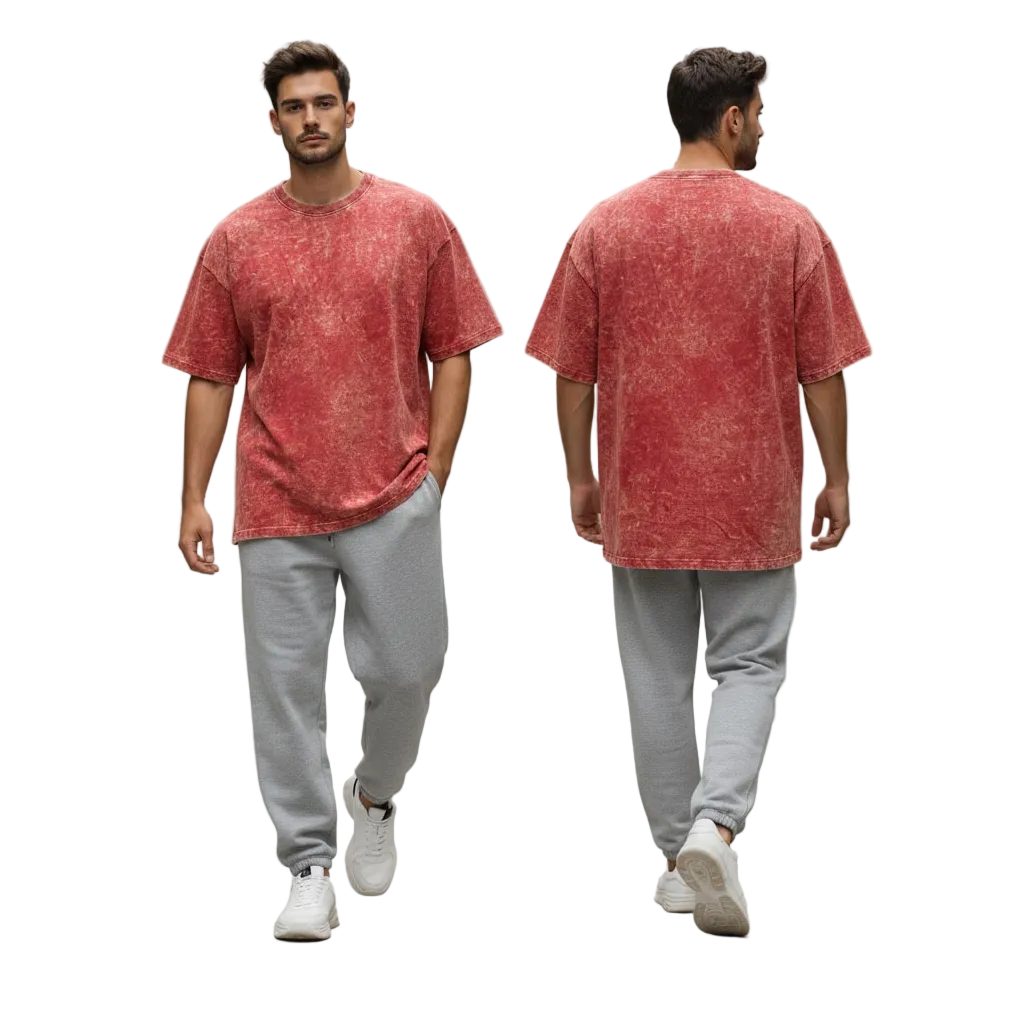 Acid Wash Oversized T-Shirt