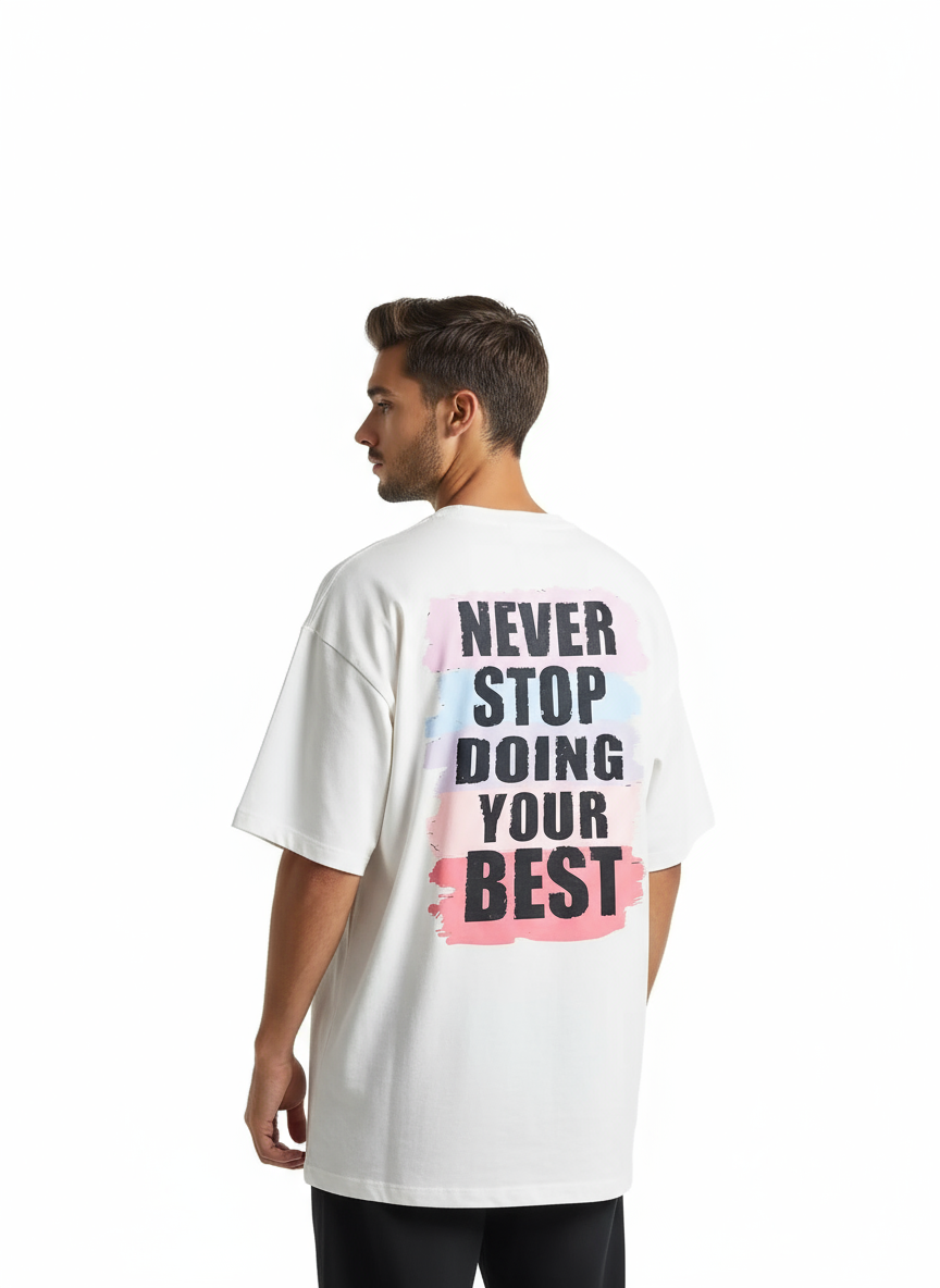 Classic White Graphic T-Shirt