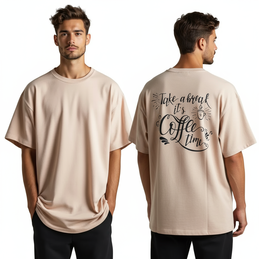 Coffee Oversized Tee