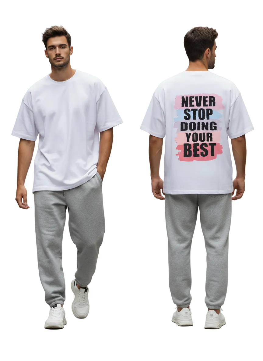Classic White Graphic T-Shirt